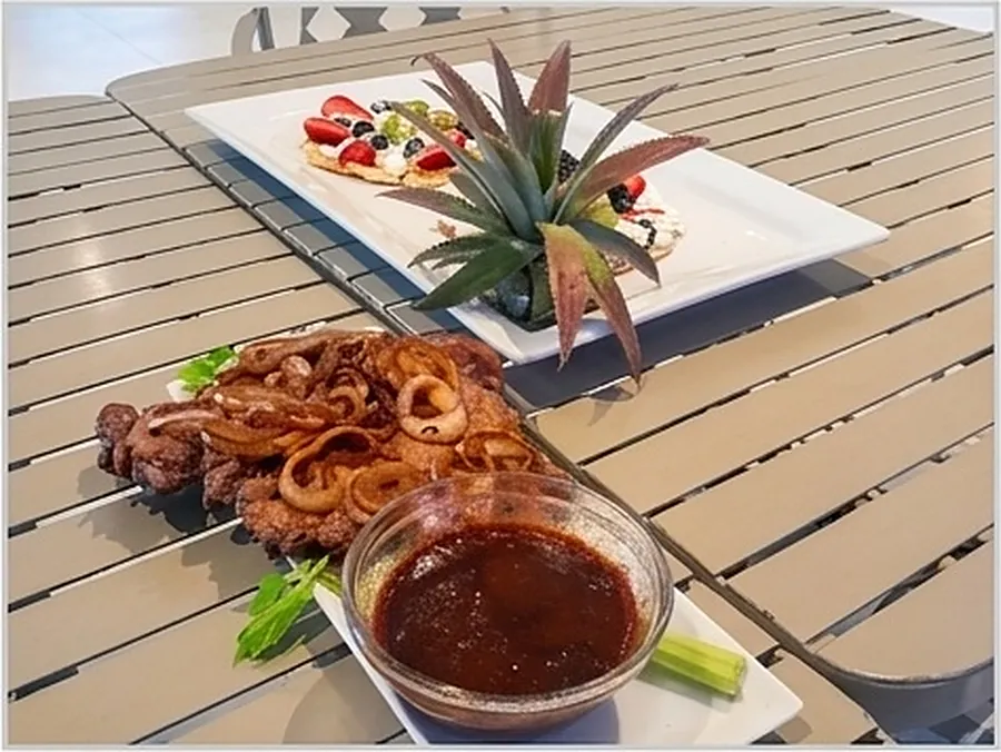 Starters & salads at C4 Restaurant & Bar